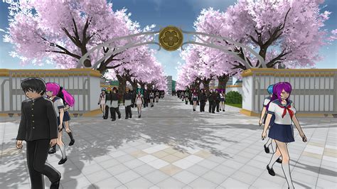 all the students in yandere simulator|yandere simulator school layout.